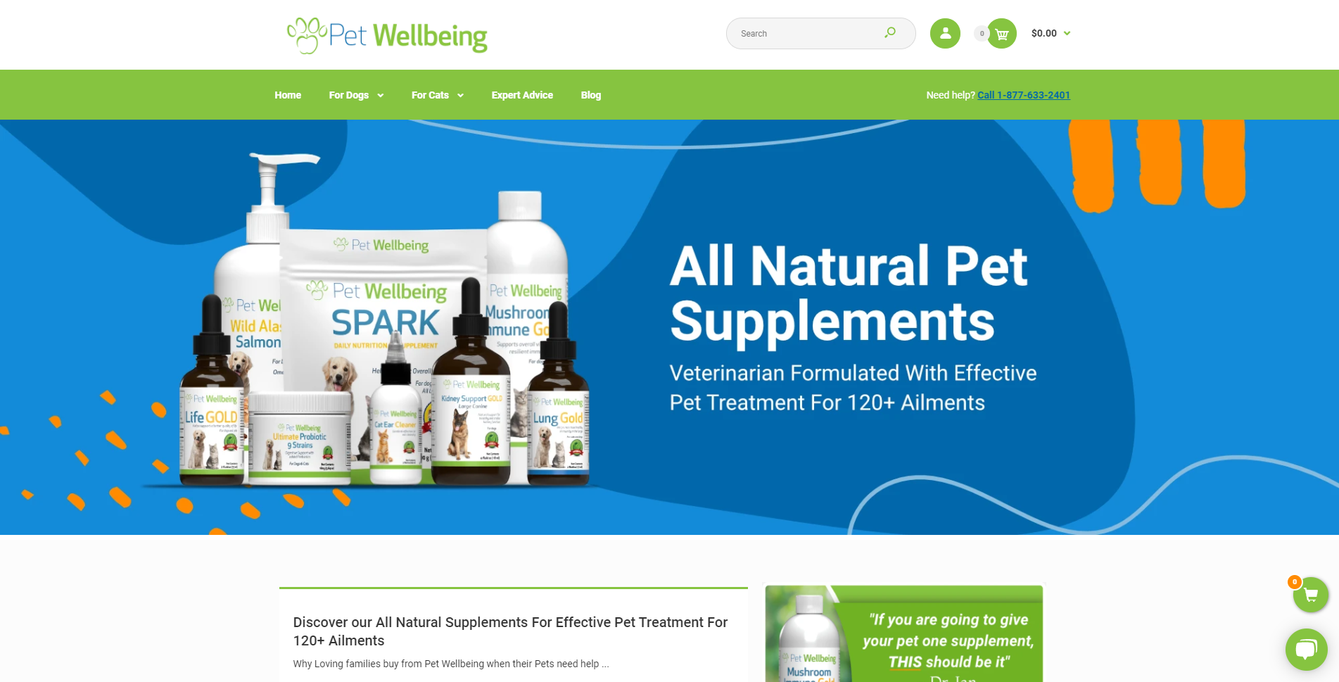 Natural Holistic Pet Supplements | Vet-Formulated Herbal Medicine