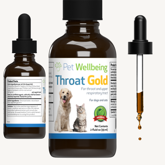Throat Gold - Soothes Throat Irritation in Cats
