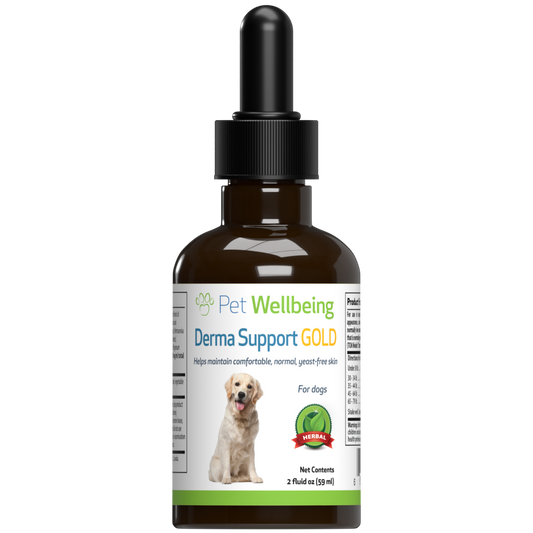 Derma Support Gold - for Dog Healthy Coat, Odor & Itching