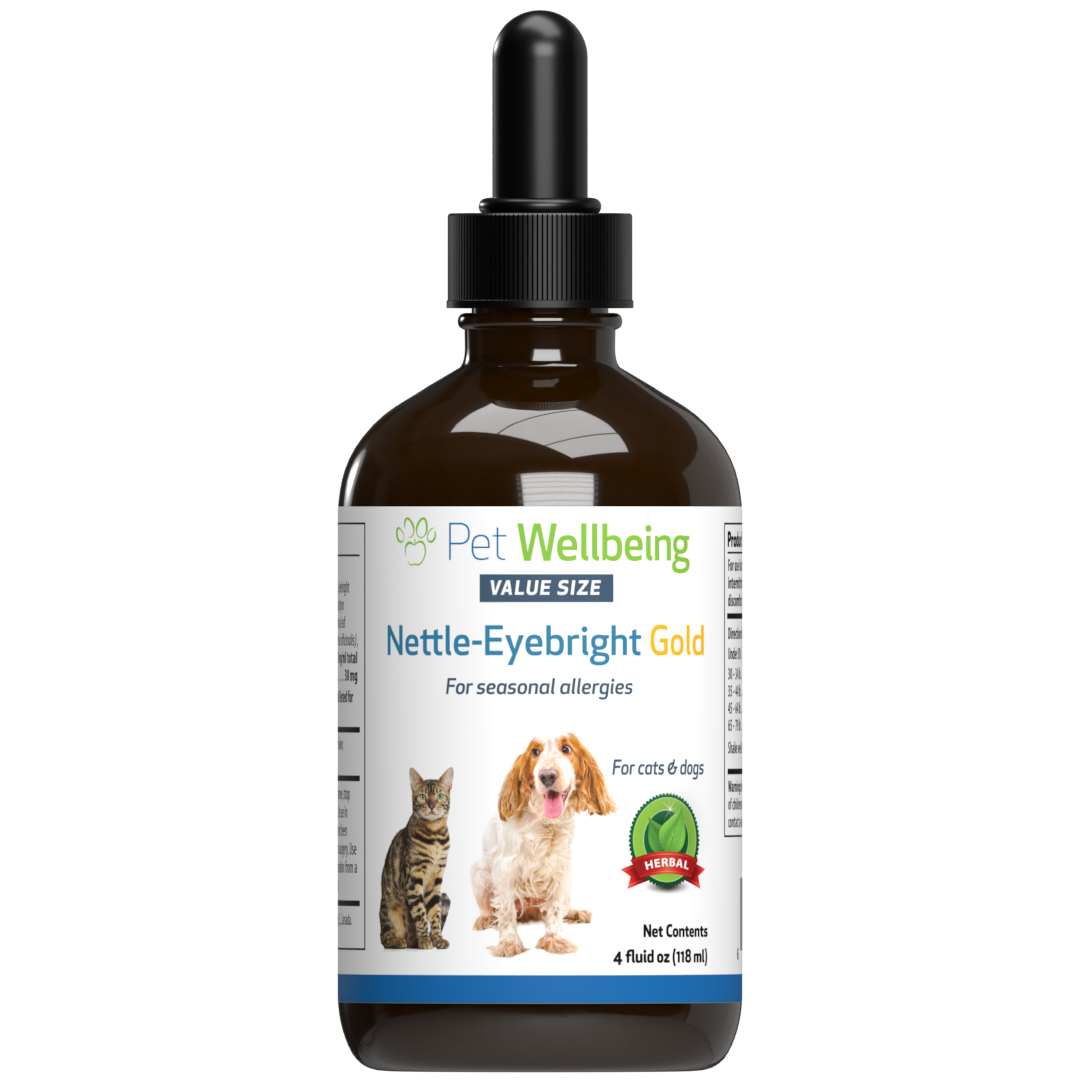 Nettle-Eyebright Gold Seasonal Allergy Defense for Dogs Pet